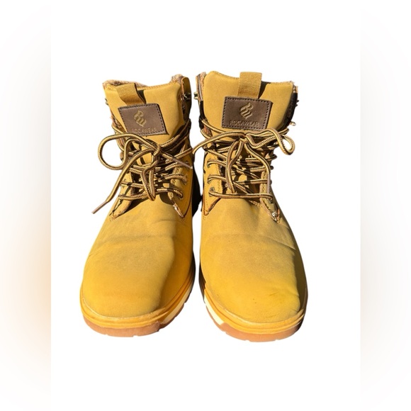 Men’s Rocawear Boots size medium 10.5, USED - Picture 1 of 11